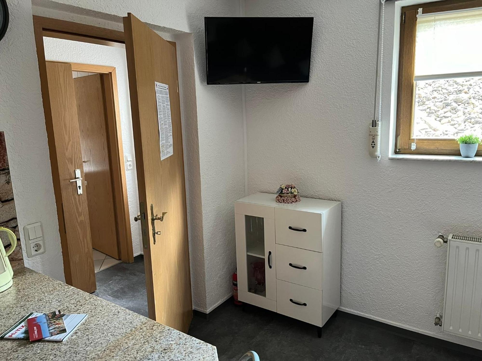 Ferienwohnung Hoppelnase Mit Eigener Sauna Langenstein Exteriér fotografie