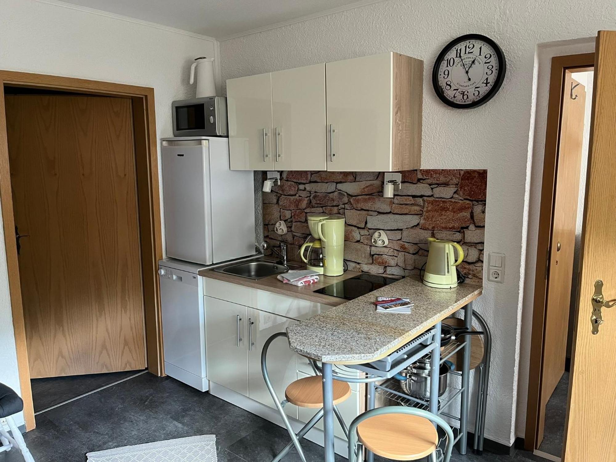 Ferienwohnung Hoppelnase Mit Eigener Sauna Langenstein Exteriér fotografie
