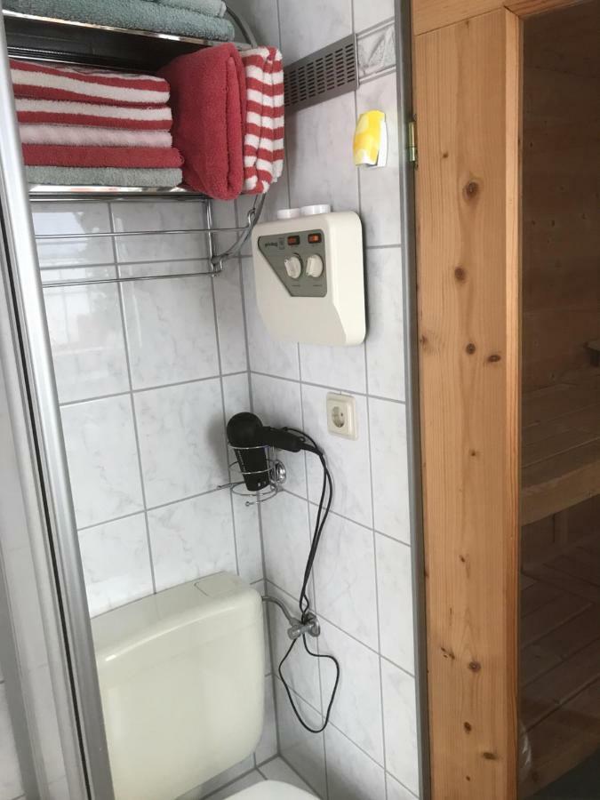Ferienwohnung Hoppelnase Mit Eigener Sauna Langenstein Exteriér fotografie