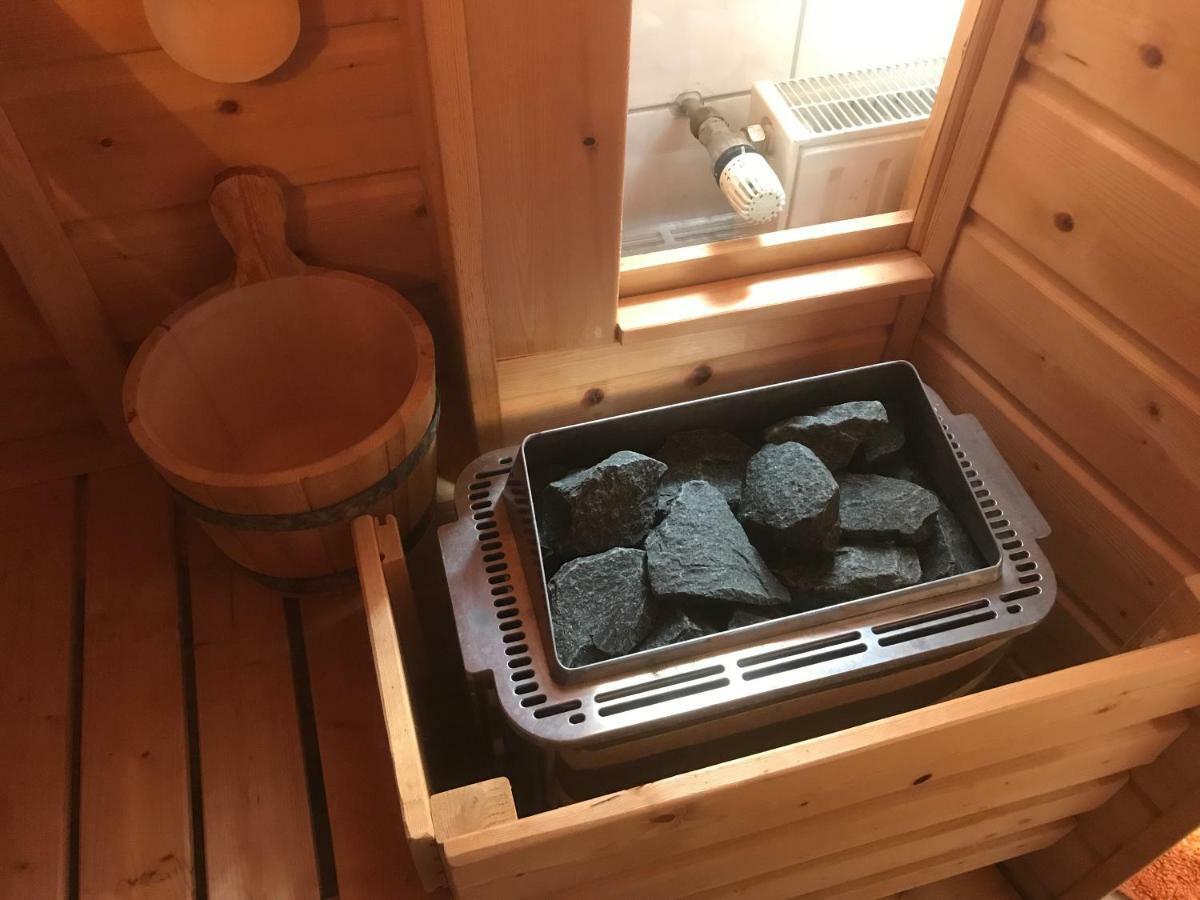 Ferienwohnung Hoppelnase Mit Eigener Sauna Langenstein Exteriér fotografie